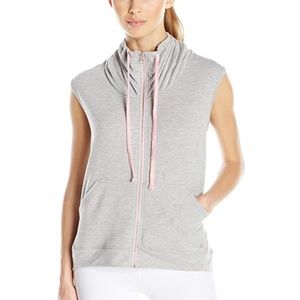 PL Movement by Pink Lotus Gray Zip Up Vest, XS